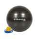 Strauss 75cm Black PVC Anti Burst Gym Ball with Foot Pump, ST-1480