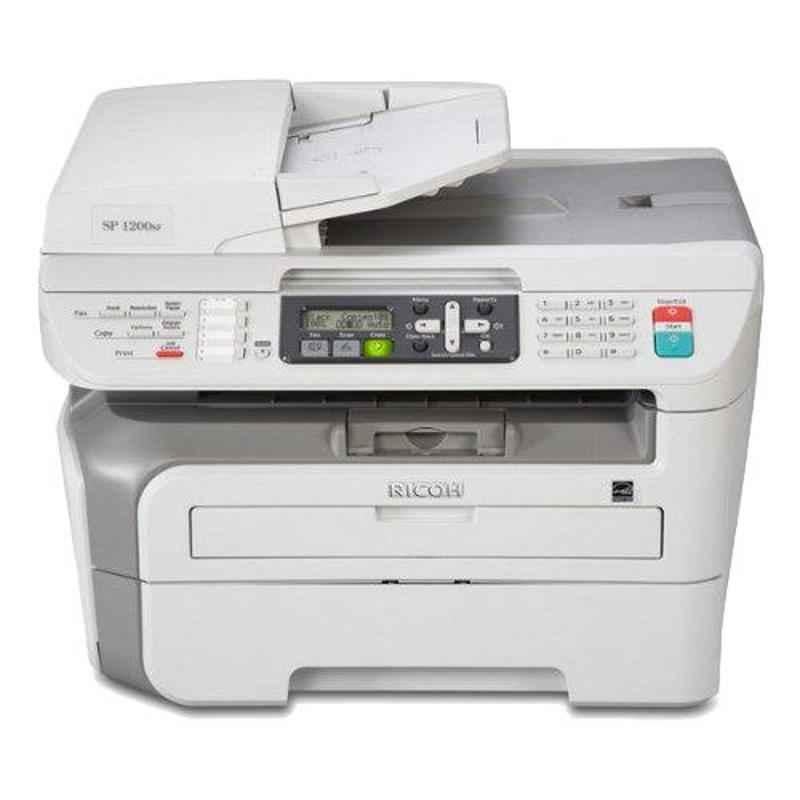 Ricoh SP-1200SF White Multi-Function Monochrome Printer