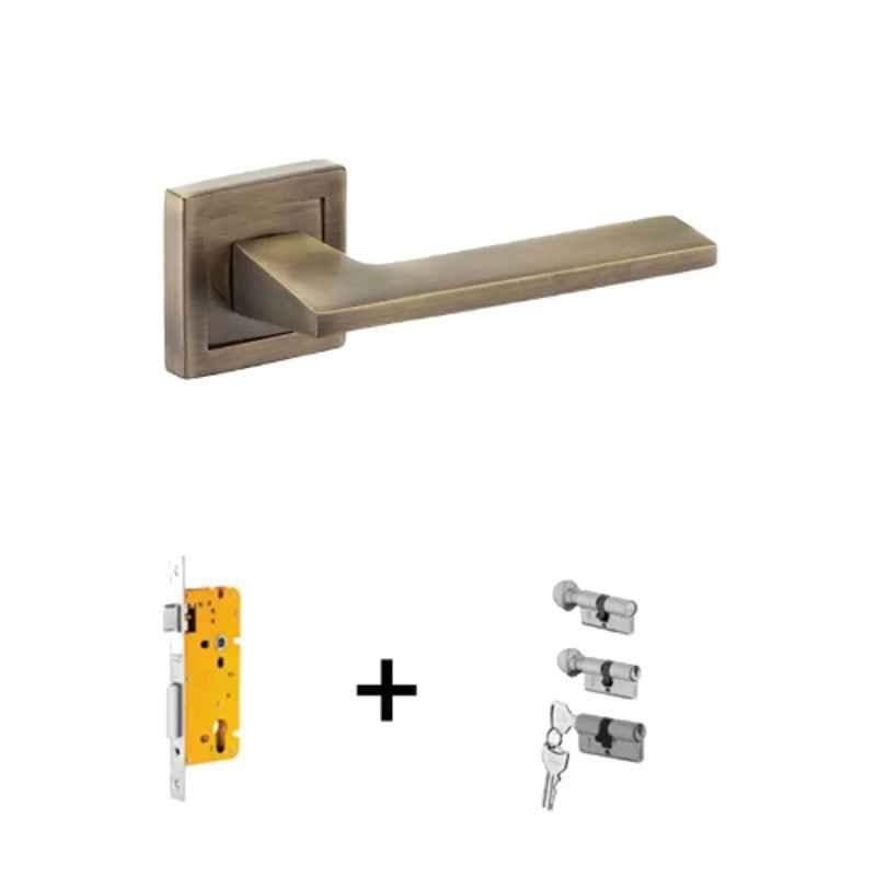 Dorset ML Series Ceto ML CO OR 70mm Stainless Steel PT Finish Lock Set with Both Side Key