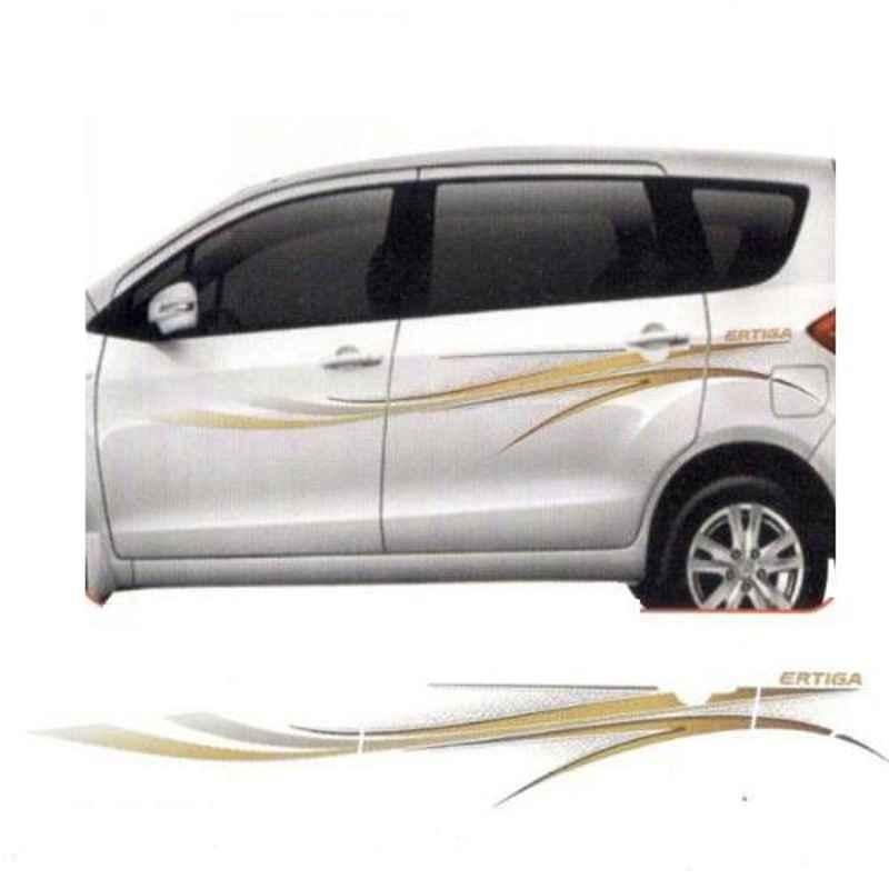 Ertiga body outlet sticker