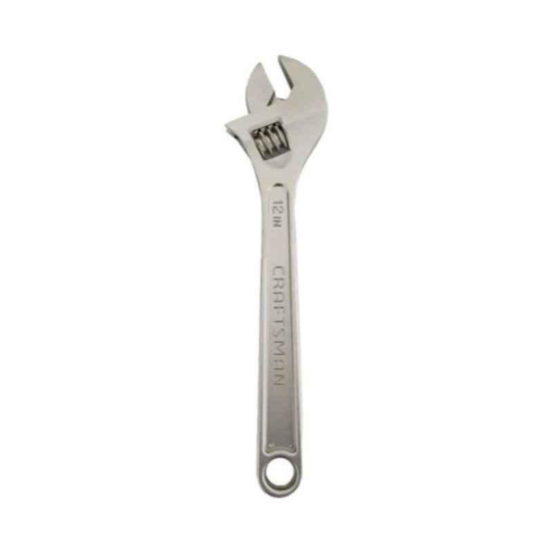 Craftsman 30.48cm Silver Adjustable Wrench, B07Mx1S2Z8