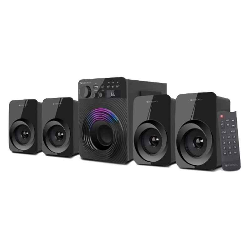 Zebronics Udaan Pro 90W 70dB Black Bluetooth Multimedia Home Theater with 4.1 Channel & LED Display