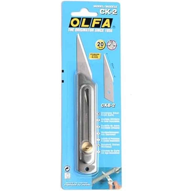 Olfa CK-2 20mm Stainless Steel Blade Craft Knife