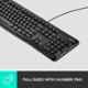Logitech MK120 USB Combo of Desktop Keyboard & Mouse