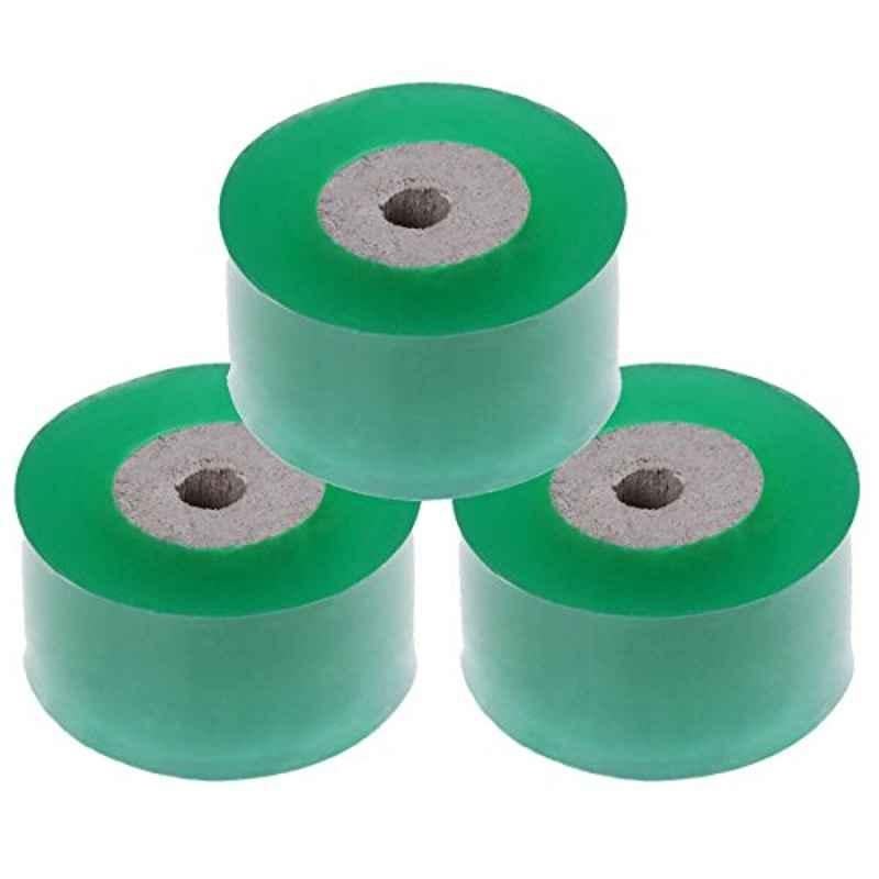 3cm 100m PE Green Self Adhesive Plant Repair Tape (Pack of 3)
