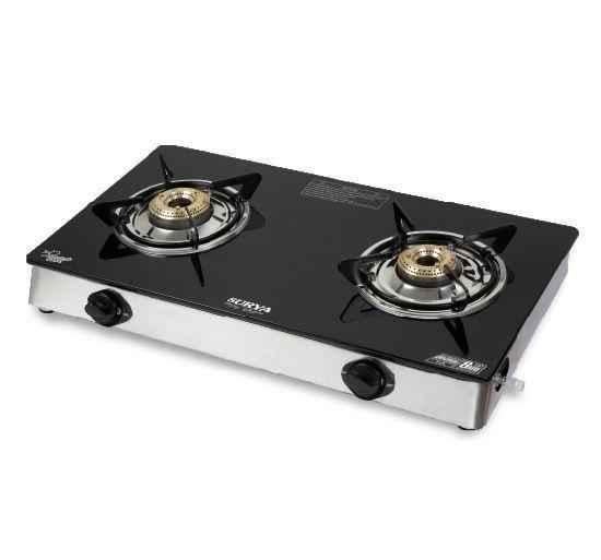 surya crystal 2 burner gas stove