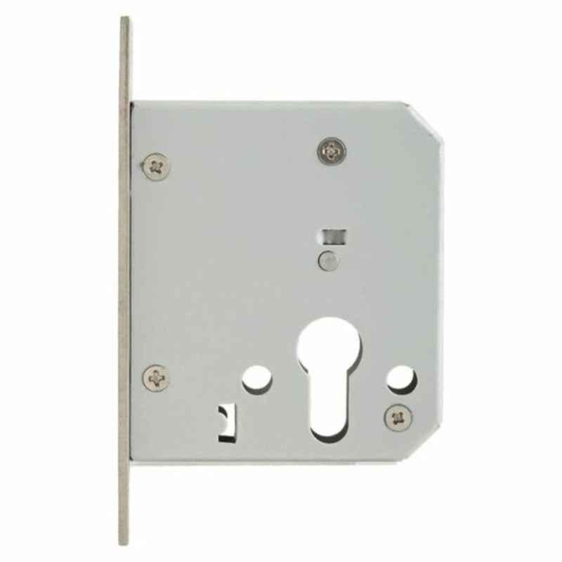 ACS 3.2 inch Silver Stainless Steel Door Lock Body, 55D-LOCKBODY