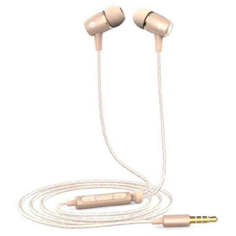 Huawei 3.5mm 1.2m Gold In Ear Earphone, AM12