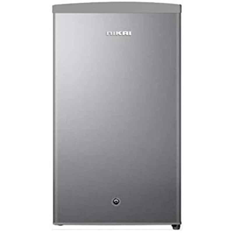 Nikai 130L Dark Silver Single Door Refrigerator