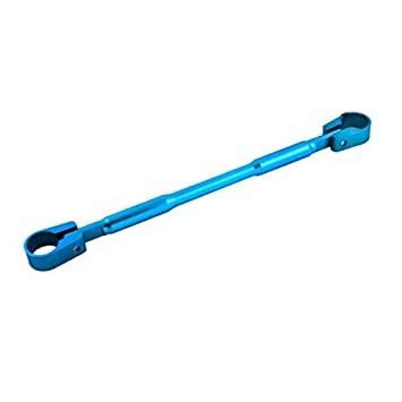 AOW Handlebar Cross Bar Steering Wheel Strength Lever Bar (Blue) for Hero Xtreme