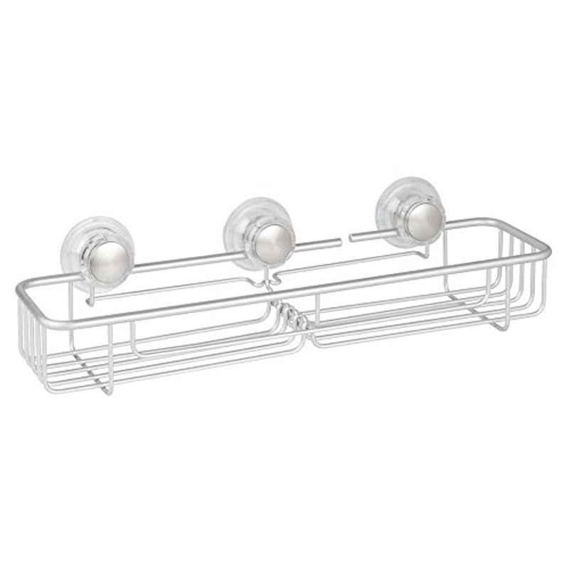 iDesign Metro 160917 Aluminium Silver Turn-n-lock Basket, Size: XL