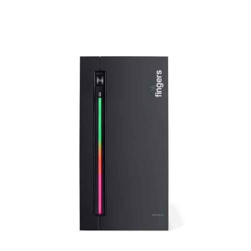 Fingers RGB-Flow C2 Black LED Strip ATX PC Cabinet