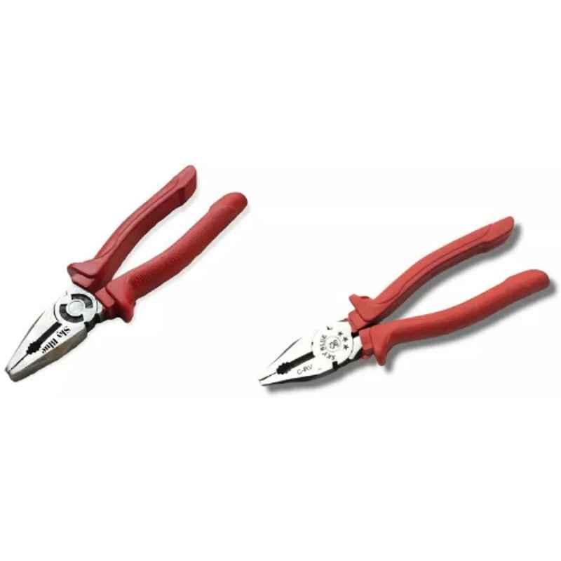 Sky Blue 2 Pcs 7.8 inch Lineman Plier Combo, SBE_PLIER_COMBO_MOD_00370