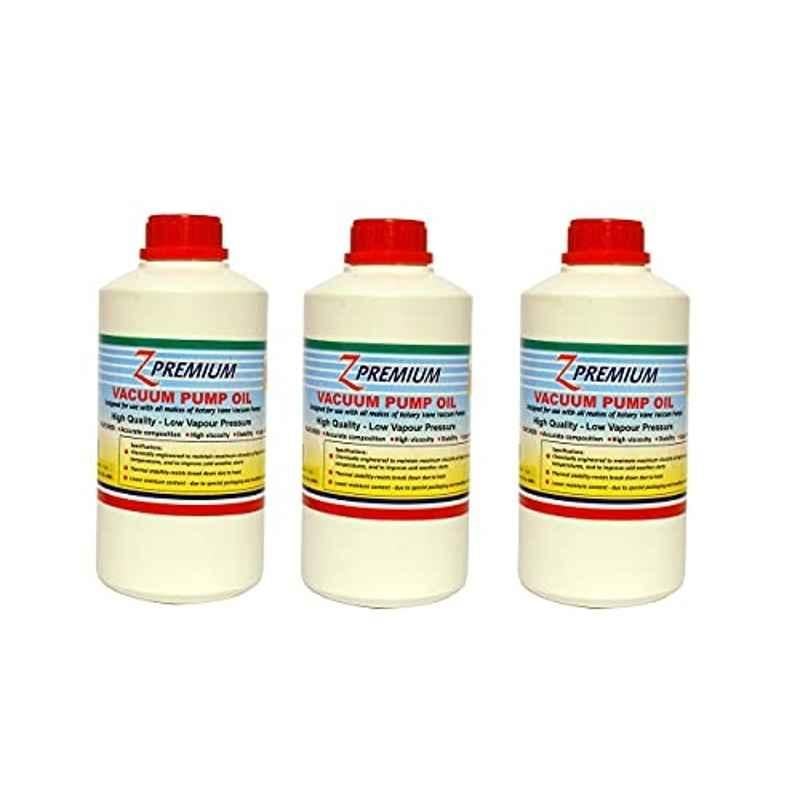 Z Premium 1 Litre Vacuum Pump Oil (Pack of 3)