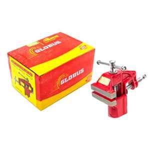 Globus 50mm Cast Iron Red Baby Vice