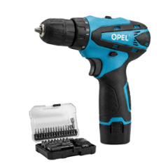 Opel 12V 10mm 35Nm 2600rpm Cordless Drill Driver, 5347