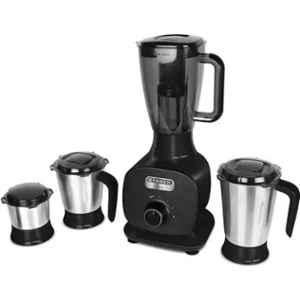 Faber Candy 1000W ABS Black Mixer Grinder with 4 Stainless Steel Jars