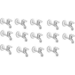 Prestige MAX Brass Chrome Finish Long Body Bib Cock (Pack of 14)