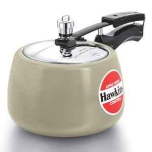 Hawkins Ceramic Coated Contura 3 Litre Apple Green Pressure Cooker, CAG30