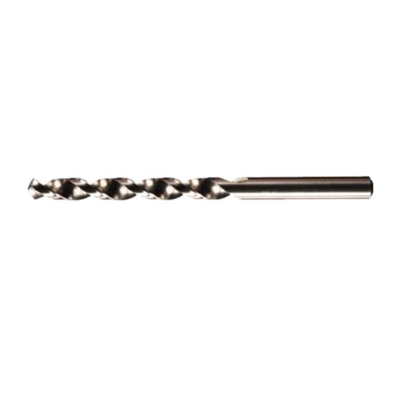Presto 01300 8mm Bright HSS Jobber Series Straight Shank Quick Spiral Drill Bit, Overall Length: 117 mm