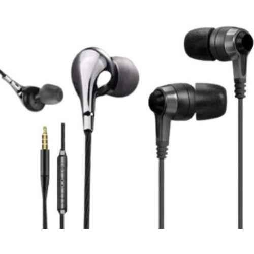 Buy Tiitan S10 Black Wired Earphones S11 Wired Headset with Mic