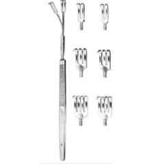 Alis 16cm/6 1/4 inch Volkmann with Flexible Arm Sharp 4 Prongs, A-GEN-357-16