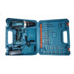 Imported 2.0Ah 1800rpm Double Battery Multi Function Cordless Drill Machine Kit