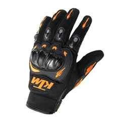 KTM Motorcycle Riding Gloves Orange with Black Colour