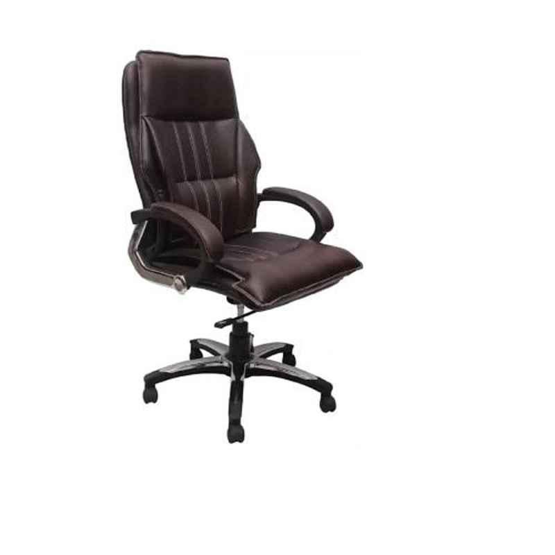 Dicor Seating DS32 Seating Leatherite Brown High Back Premium Office Chair