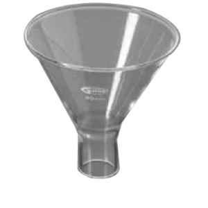 Glassco 60mm Glass Boro 3.3 Powder Funnel, 238.404.06P (Pack of 5)