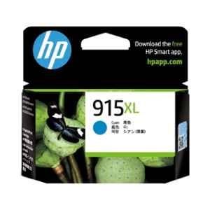 HP 915XL Cyan Original Ink Cartridge, 3YM19AA