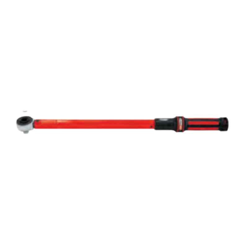 KS Tools Ergotorque Basic 1/2 inch 10-100 Nm Torque Wrench with Insert Type Ratchet Head, 516.1932