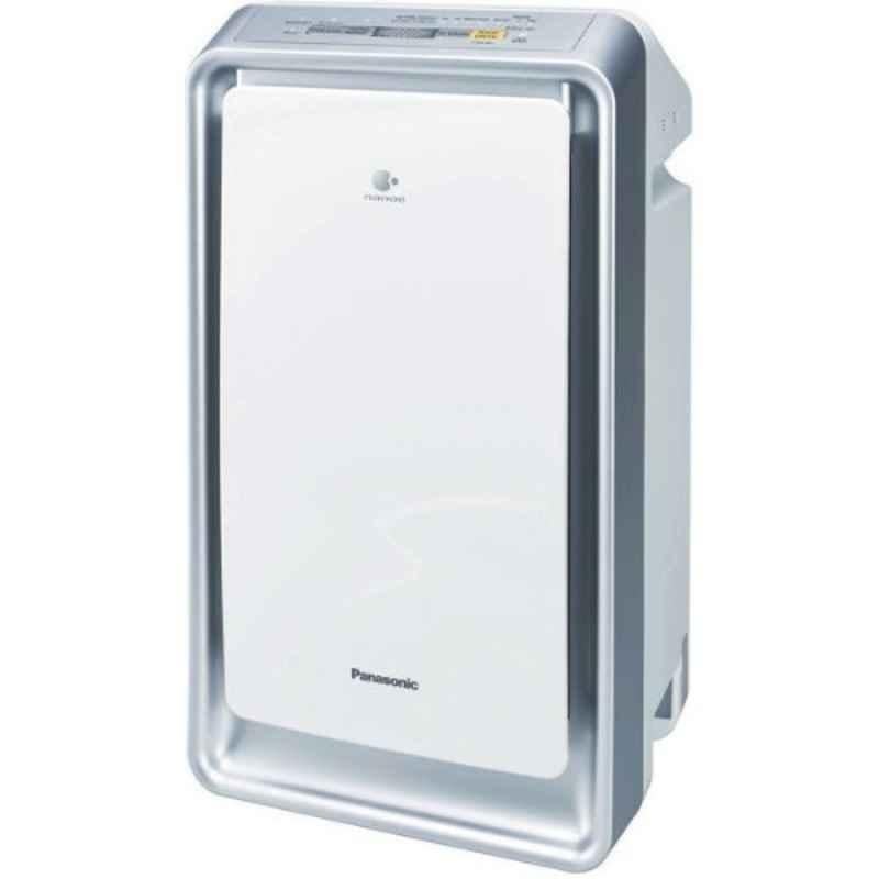Panasonic 30Sqm White & Silver Air Purifier with Humidifier HEPA Filter, F-VXL40M
