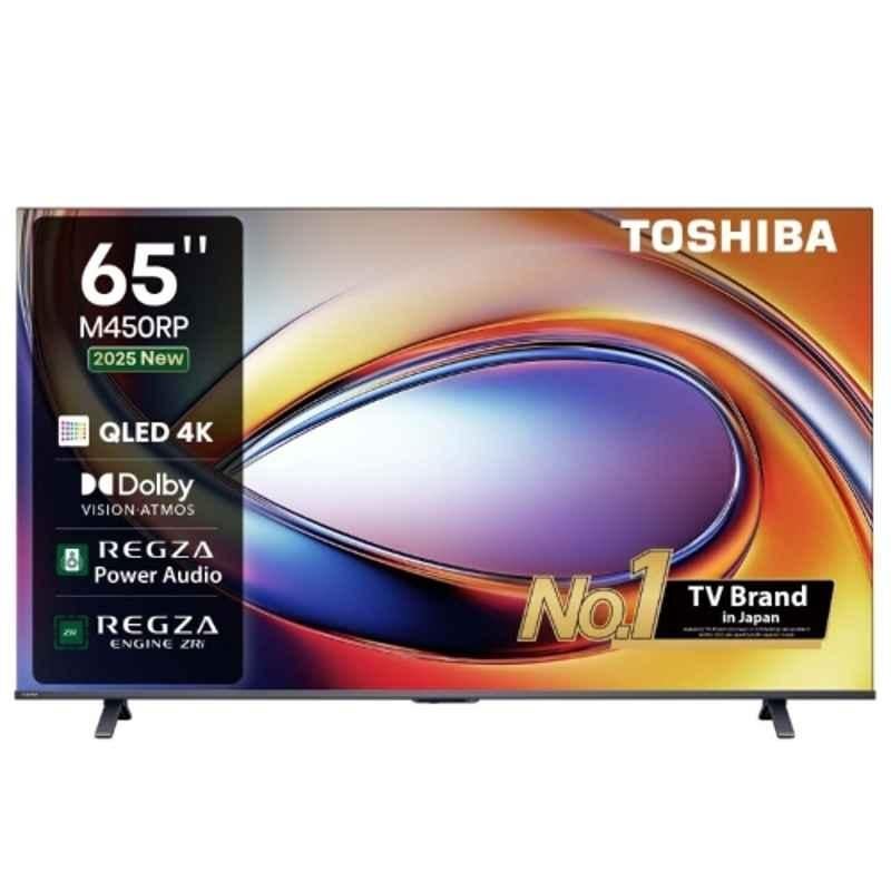 Toshiba 65M450RP 65 inch 3840x2160p QLED 4K Metallic Grey Smart TV, 494623545
