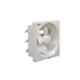 Urja Lite ULAV10I 60W White Air Ventilation Fan, Sweep: 10 Inch