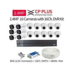 CP Plus 16 Cameras 2.4MP with 16 Channel DVR Combo Kit