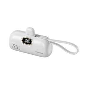 Onelife Voltgo 5000mAh 22.5W Li-Polymer White Pocket Size Power Bank