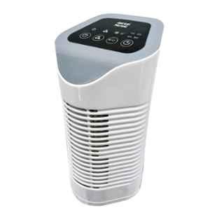 American Micronic 22W Ivory & Grey HEPA, Activated Carbon & Ionizer Filter Air Purifier, AMI-AP1-22DX