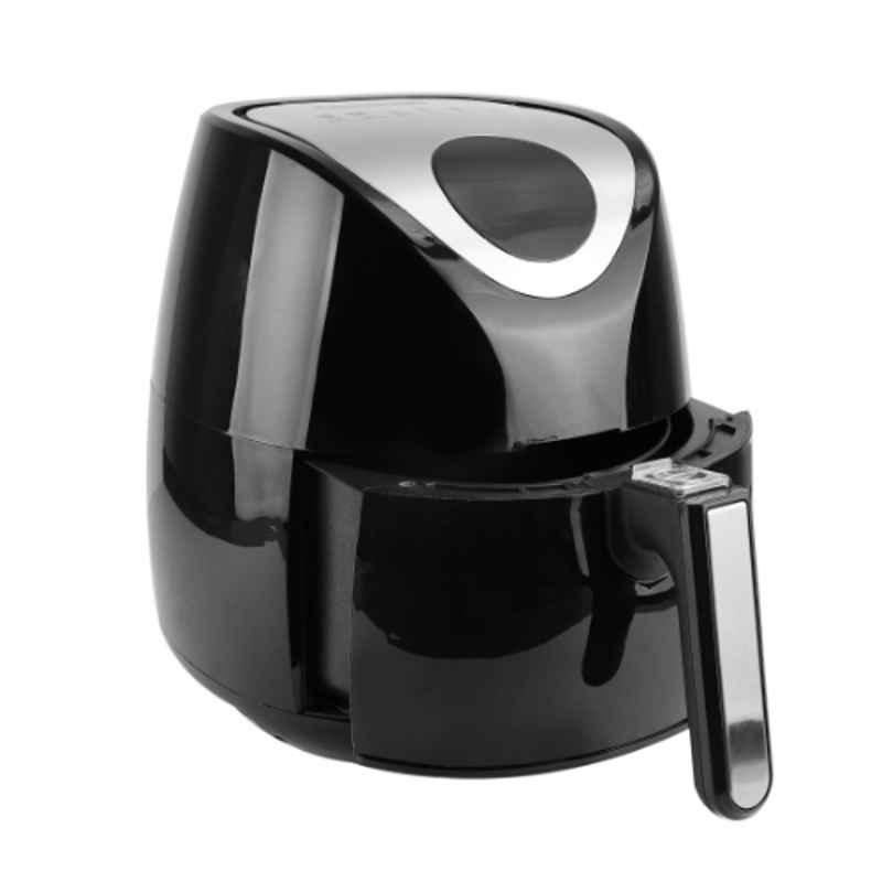 Geepas 1500W 3.5L Black Digital Air Fryer, GAF37512