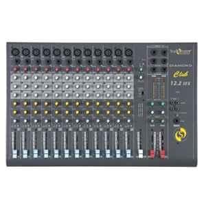 Studiomaster Professional 25Hz-19kHz Grey Sound Mixer, DC 12.2 EFX