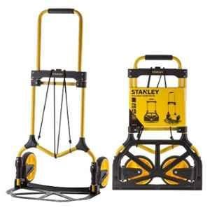 Stanley 90kg Steel Yellow Folding Hand Truck, SXWTD-FT582