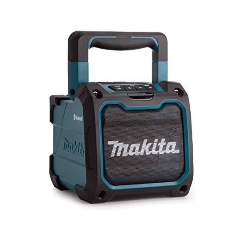 Makita 18V Blue & Black Jobsite Cordless Bluetooth Speaker, DMR200