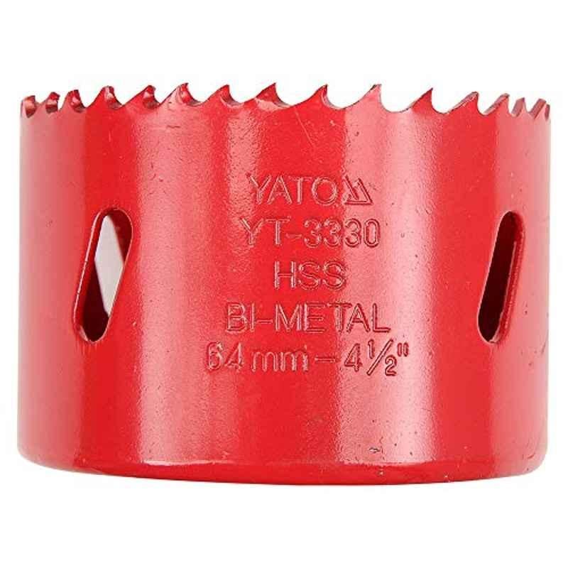 Yato YT-3327 57mm Bimetal Red Hole Saw