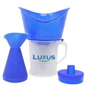 Luxus 350ml 3-in-1 Vaporizer Steamer for Cold, Cough, & Facial, LVAP-102