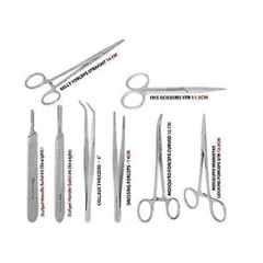 Forgesy 8 Pcs Stainless Steel Surgical Forceps Instrument Set, SUNX43