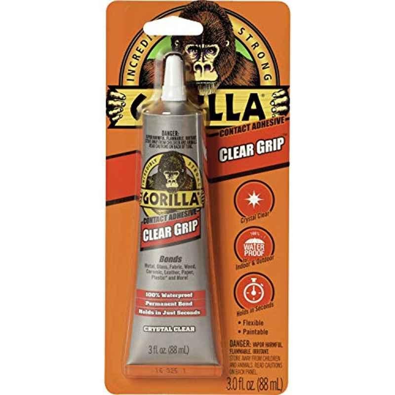 Gorilla 3 Oz Clear Clear Grip Contact Adhesive, 8040001