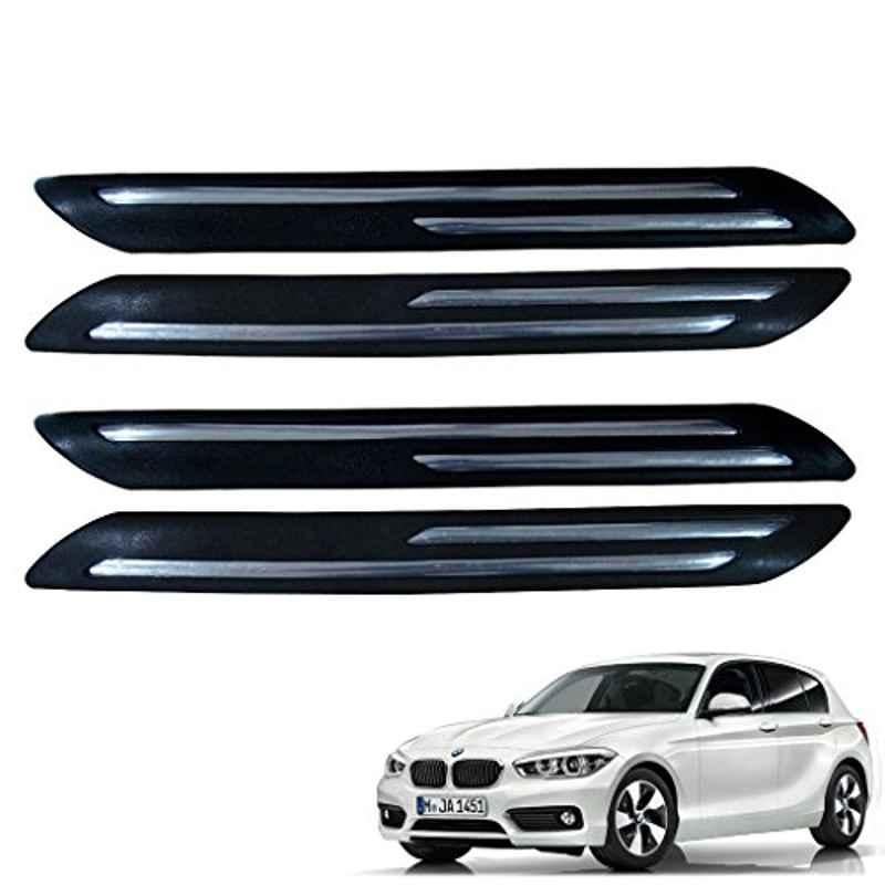Kozdiko 4 Pcs Double Chrome Bumper Protector Set for BMW 1 Series