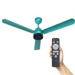 Xuga Aether F7T 28W 380rpm 3 Blade Teal Dual BLDC Ceiling Fan with 5 Years on Warranty, Sweep: 1200mm