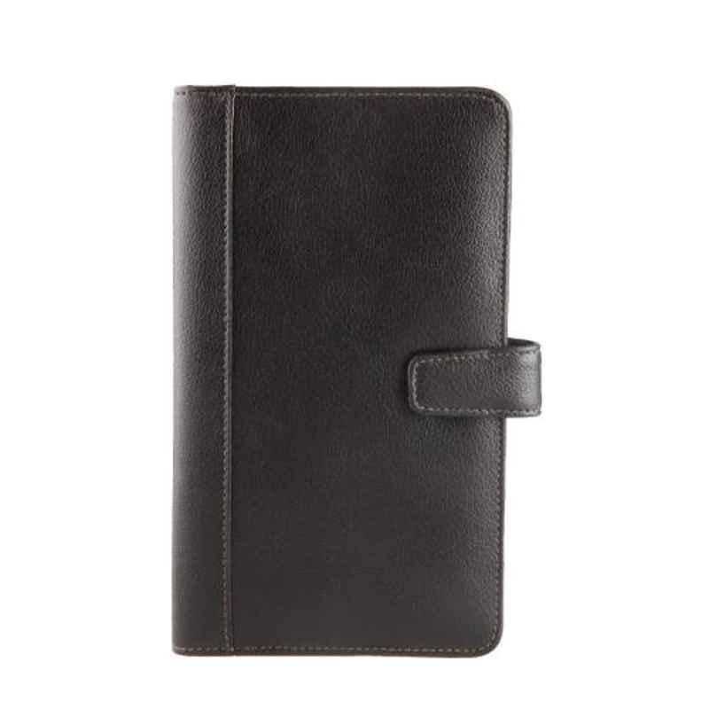 Elan 5 Slots Non-Leather Black Insta Notebook, EFIN-272-BL