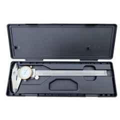 GSK Cut 200mm Stainless Steel Dial Caliper with Plastic Carry Case